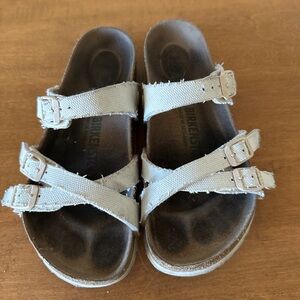 Canvas Birkenstocks Size 35